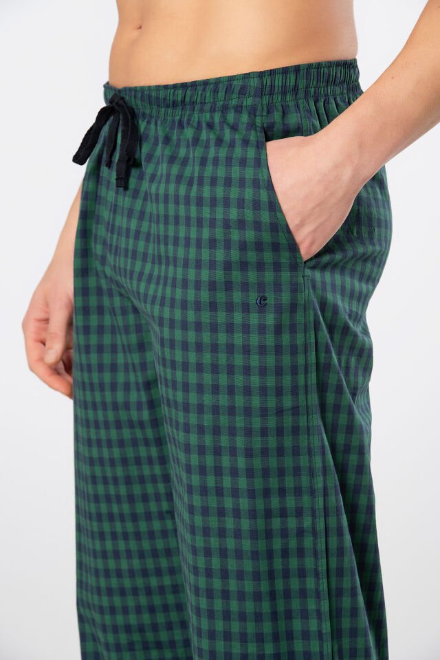 Cacharel Erkek Dokuma Pijama Tek Alt