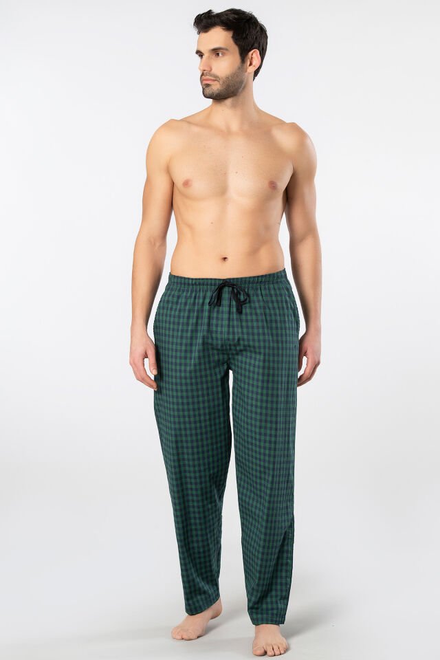 Cacharel Erkek Dokuma Pijama Tek Alt