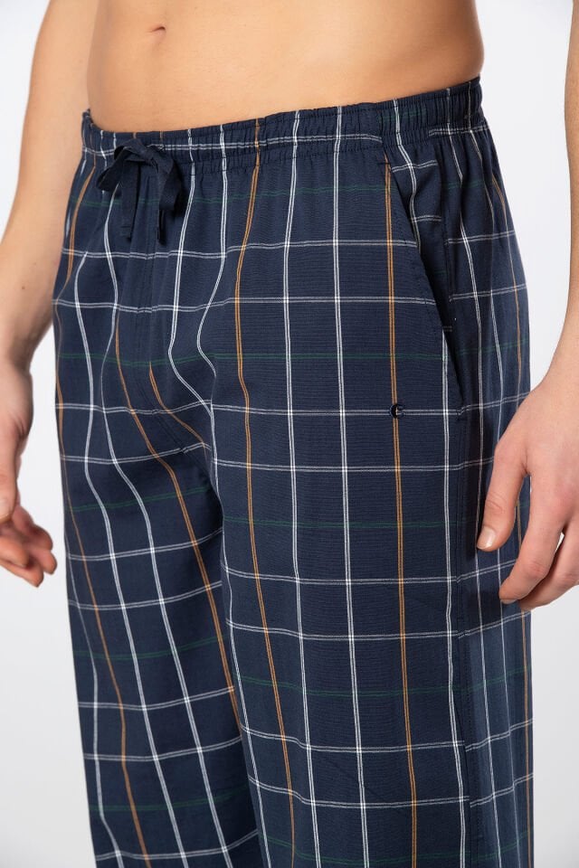 Cacharel Erkek Dokuma Pijama Tek Alt