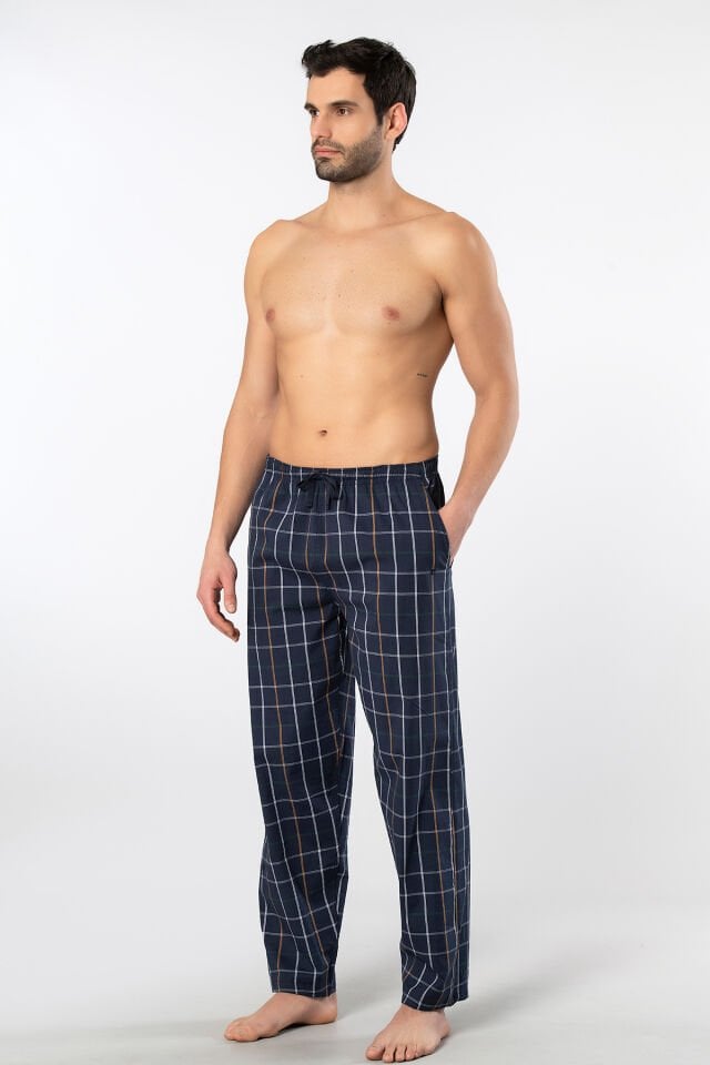 Cacharel Erkek Dokuma Pijama Tek Alt