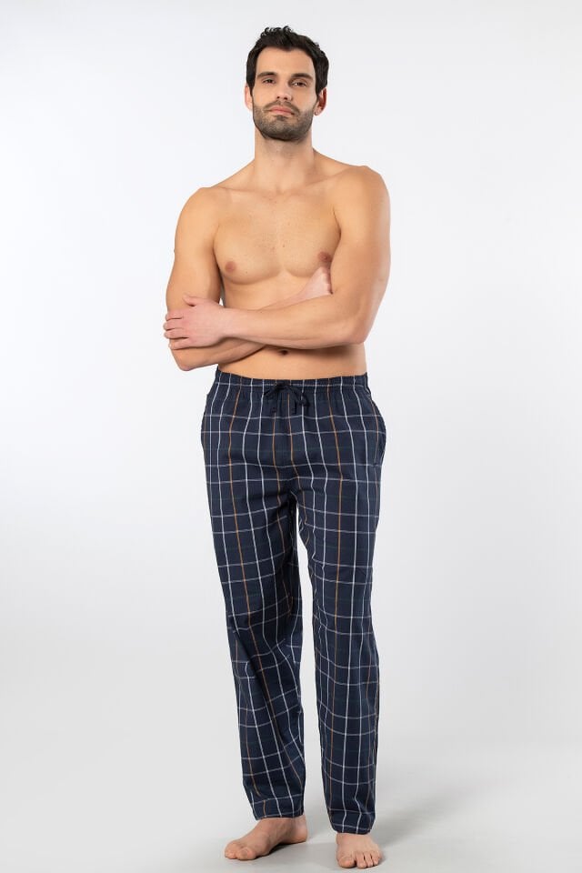 Cacharel Erkek Dokuma Pijama Tek Alt