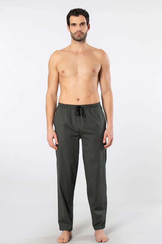 Cacharel Erkek Dokuma Pijama Tek Alt