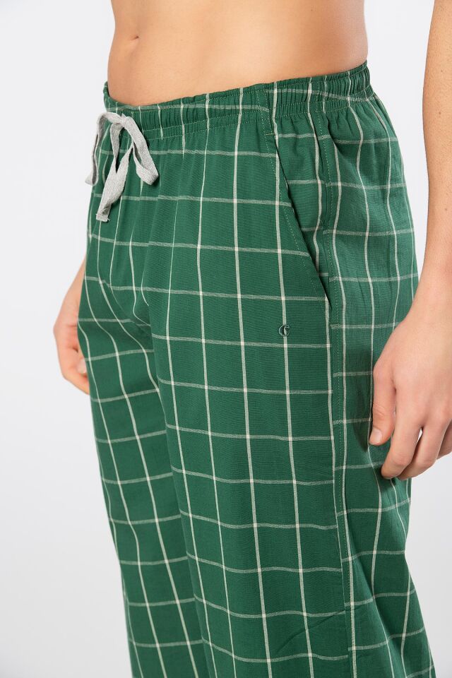 Cacharel Erkek Dokuma Pijama Tek Alt