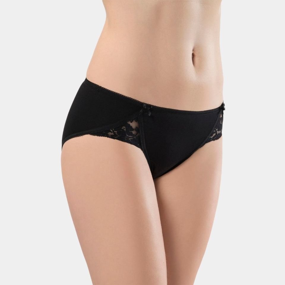 Türen Kadin Likrali Dantelli Bikini (2'li Paket)