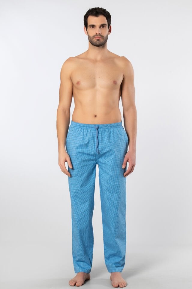 Cacharel Erkek Dokuma Pijama Tek Alt