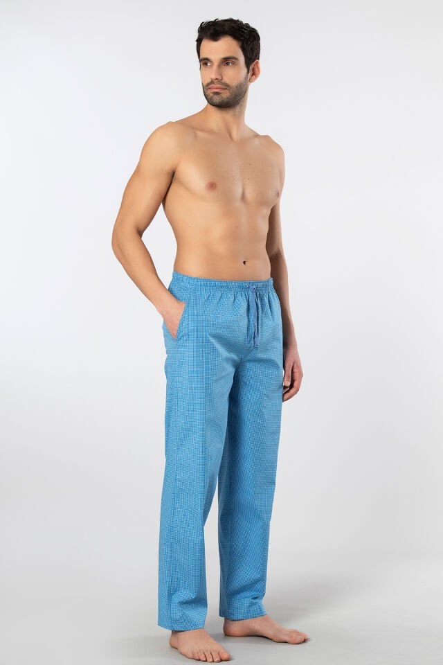 Cacharel Erkek Dokuma Pijama Tek Alt