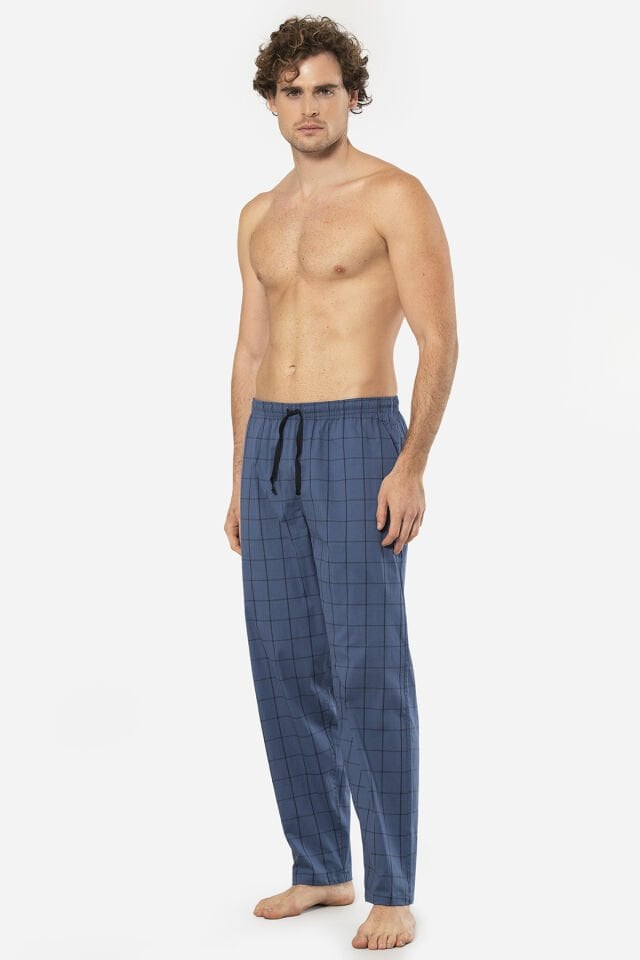 Cacharel Erkek Dokuma Pijama Tek Alt