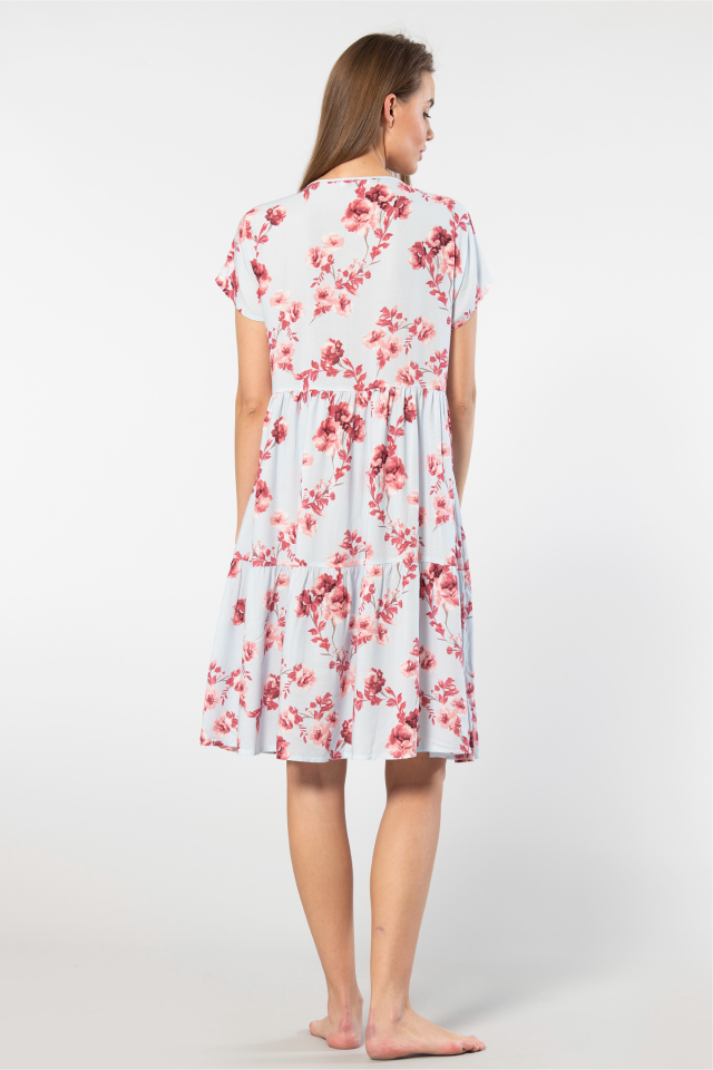 Türen Dokuma Kloş Elbise