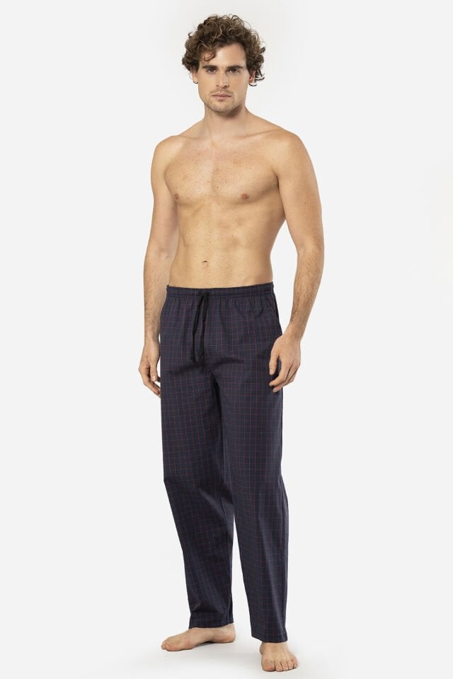 Cacharel Erkek Dokuma Pijama Tek Alt