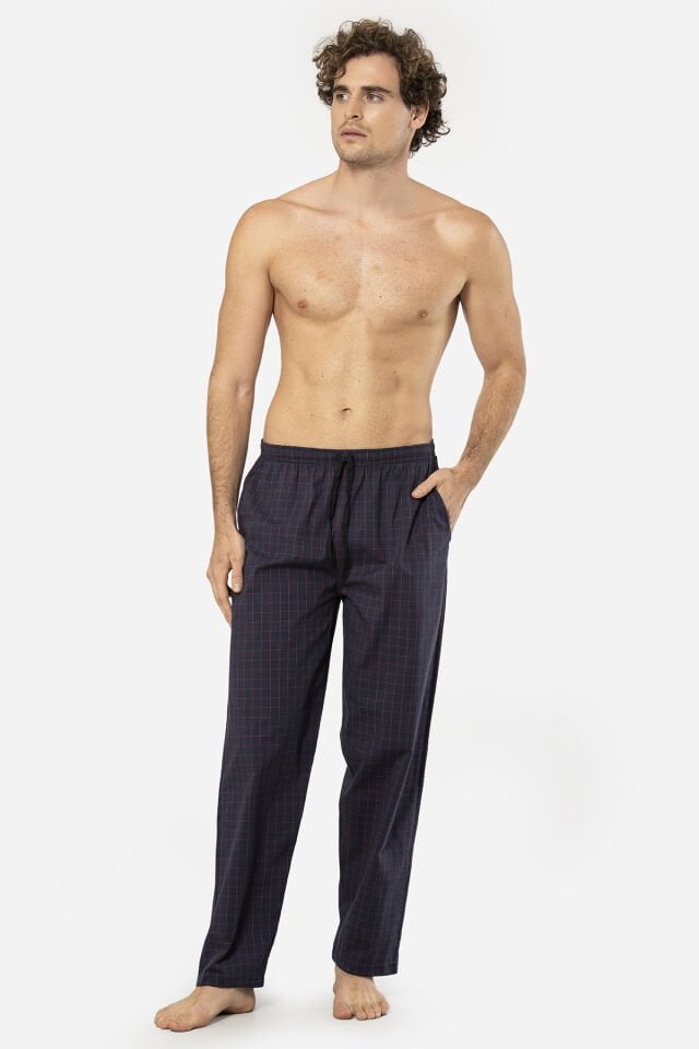 Cacharel Erkek Dokuma Pijama Tek Alt