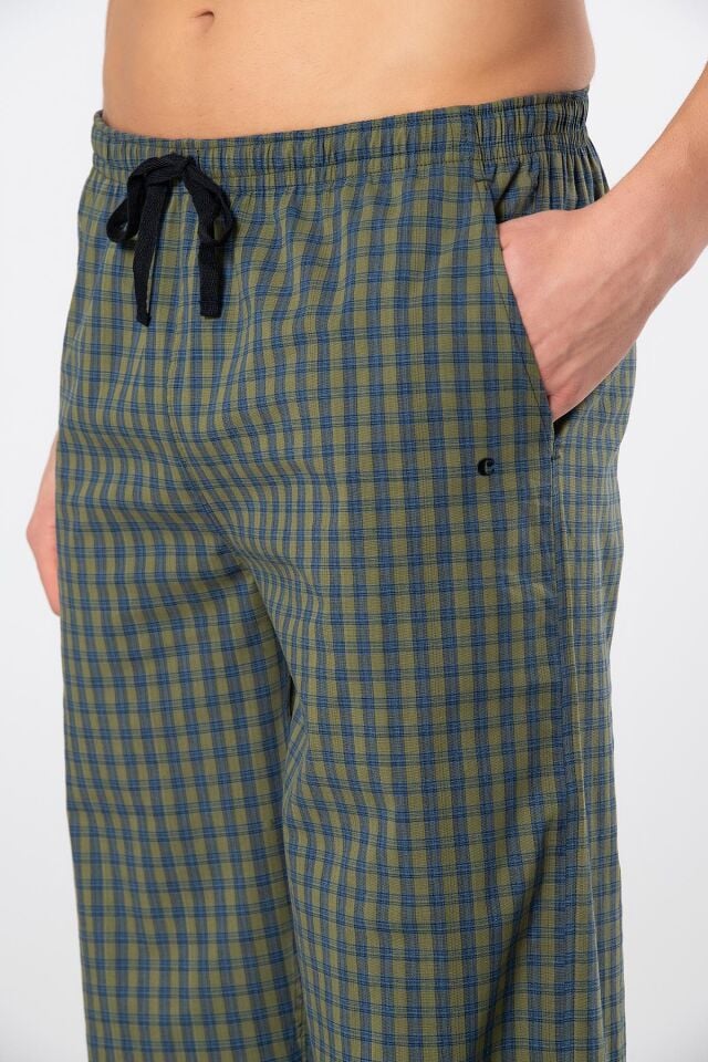 Cacharel Erkek Dokuma Pijama Tek Alt