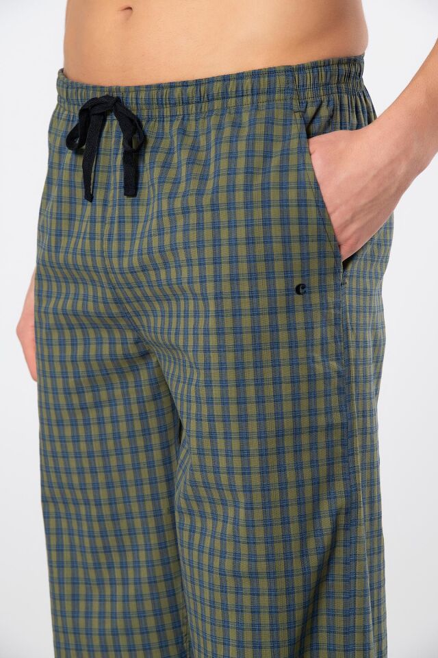 Cacharel Erkek Dokuma Pijama Tek Alt