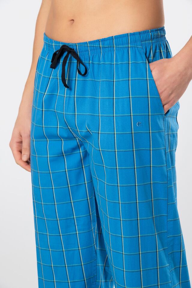 Cacharel Erkek Dokuma Pijama Tek Alt