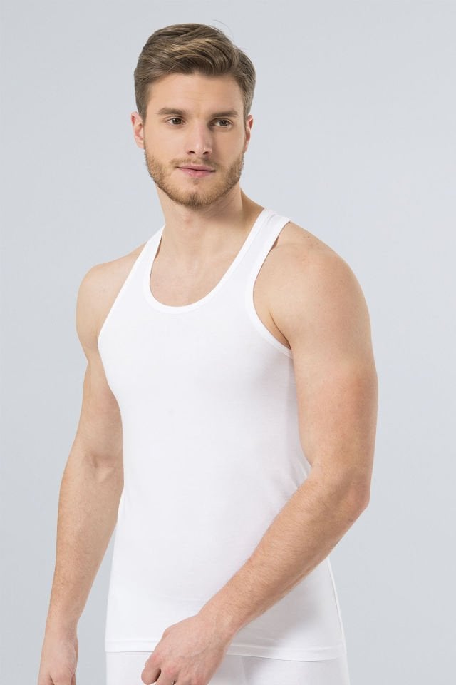 Türen Erkek Halter Yaka Likrali Spor Atlet