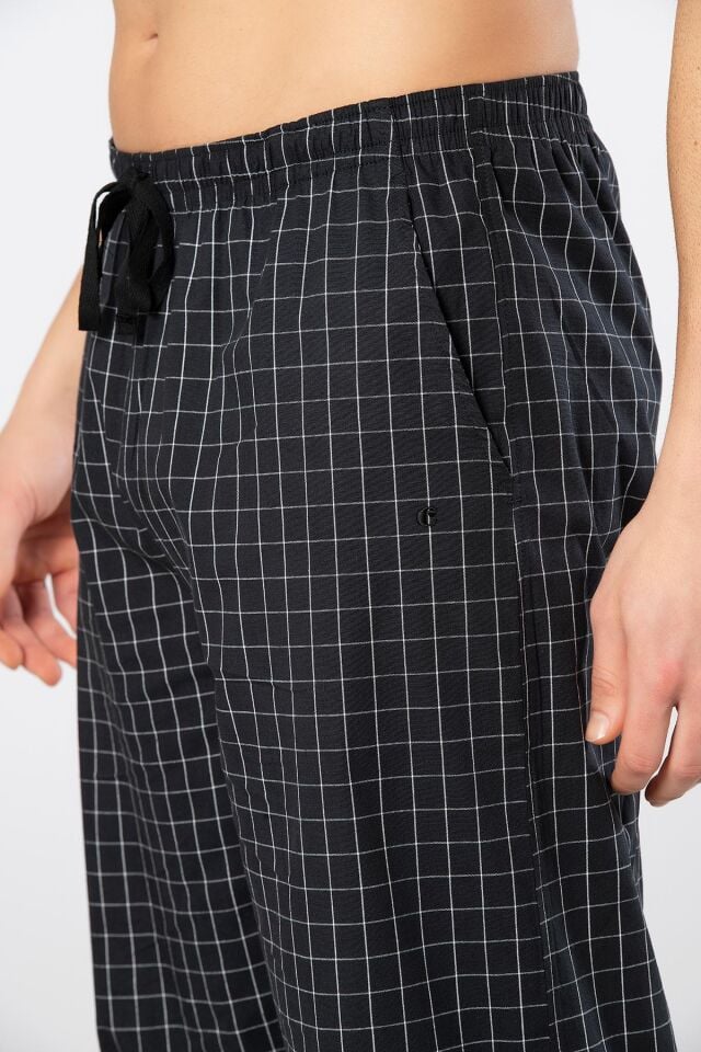 Cacharel Erkek Dokuma Pijama Tek Alt