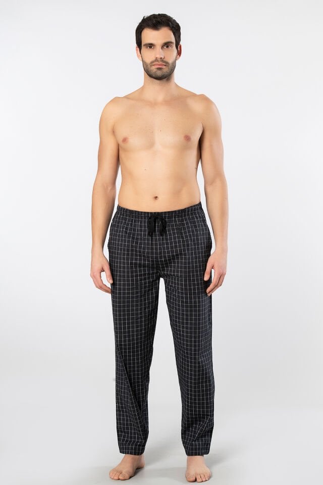 Cacharel Erkek Dokuma Pijama Tek Alt