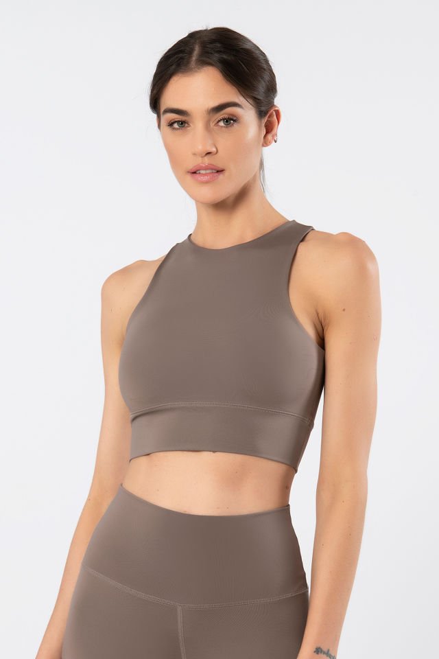 Kadin Halter Yaka Sporcu Büstiyer