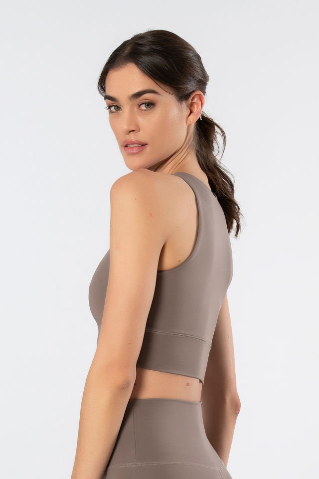 Kadin Halter Yaka Sporcu Büstiyer