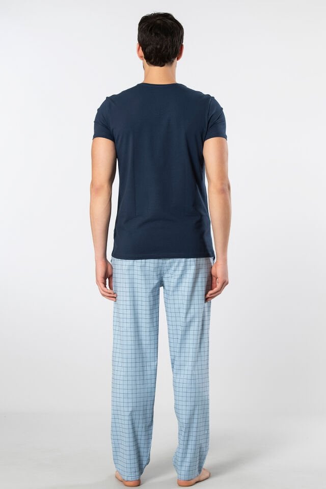 Cacharel Erkek Dokuma Pijama Takımı