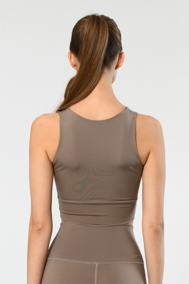 Kadin Havuz Yaka Sporcu Büstiyer