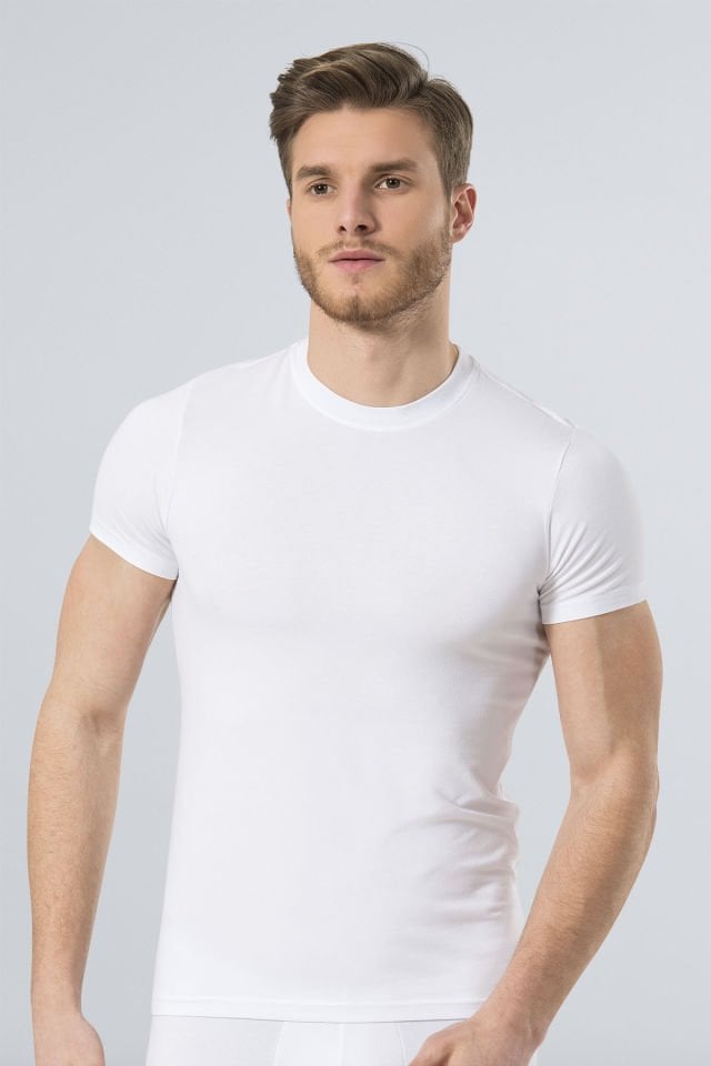 Türen Erkek Likrali T-Shirt