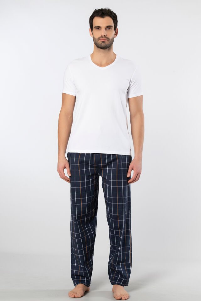 Cacharel Erkek Dokuma Pijama Takımı
