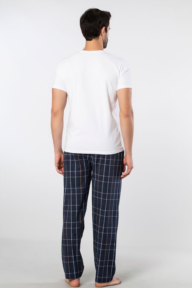 Cacharel Erkek Dokuma Pijama Takımı