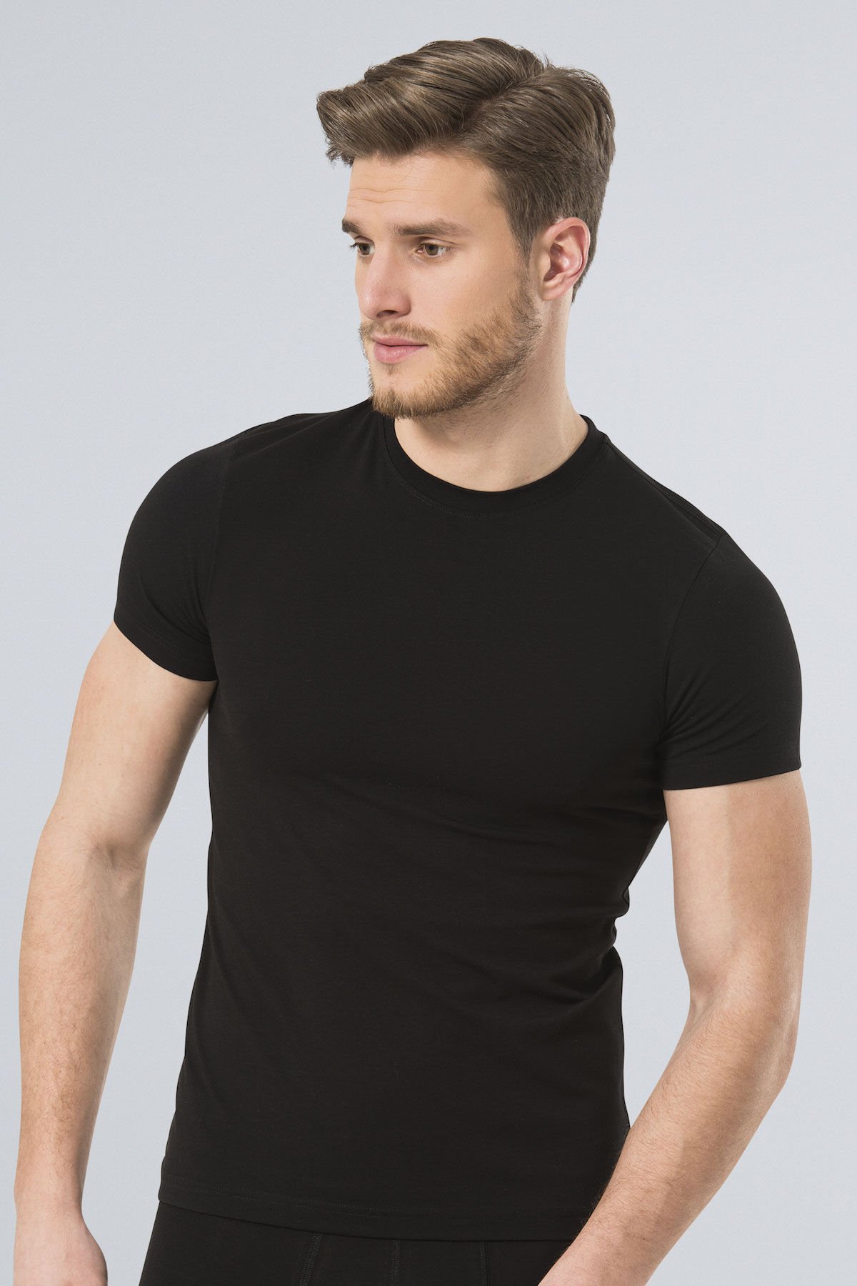 Türen Erkek Likrali T-Shirt