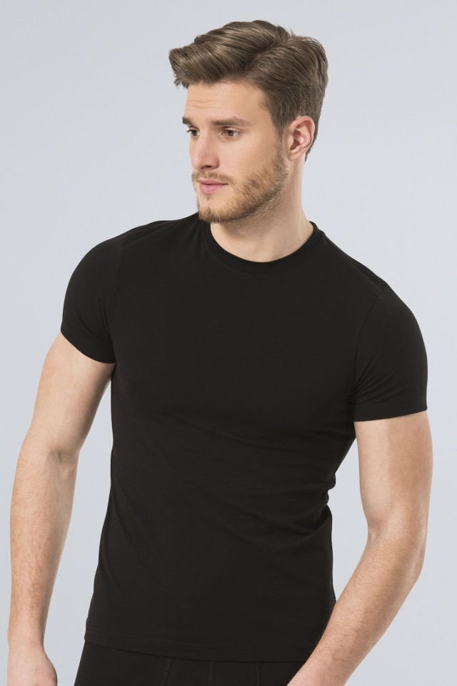 Türen Erkek Likrali T-Shirt