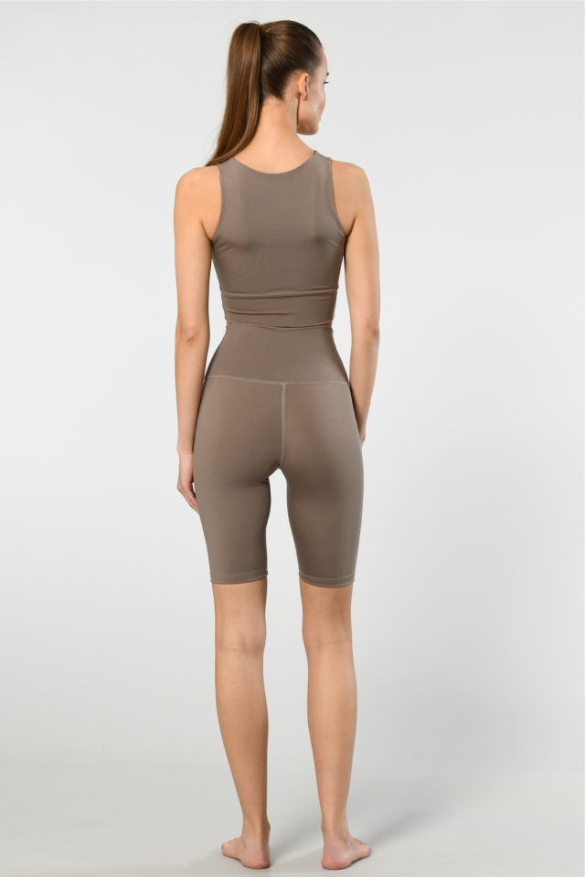 Kadin Süper Yüksek Bel Bisikletçi Tayt