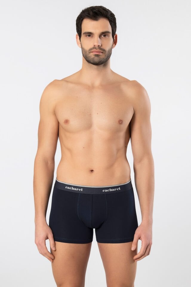 Cacharel Erkek Desenli Likralı Boxer 3'lü Paket