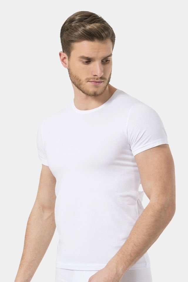 Türen Erkek Likrali T-Shirt