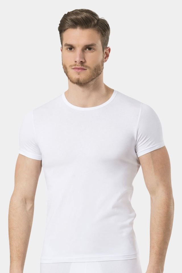 Türen Erkek Likrali T-Shirt