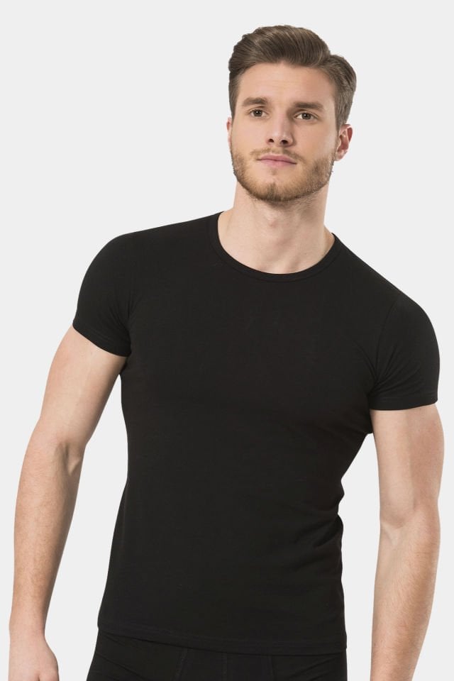 Türen Erkek Likrali T-Shirt