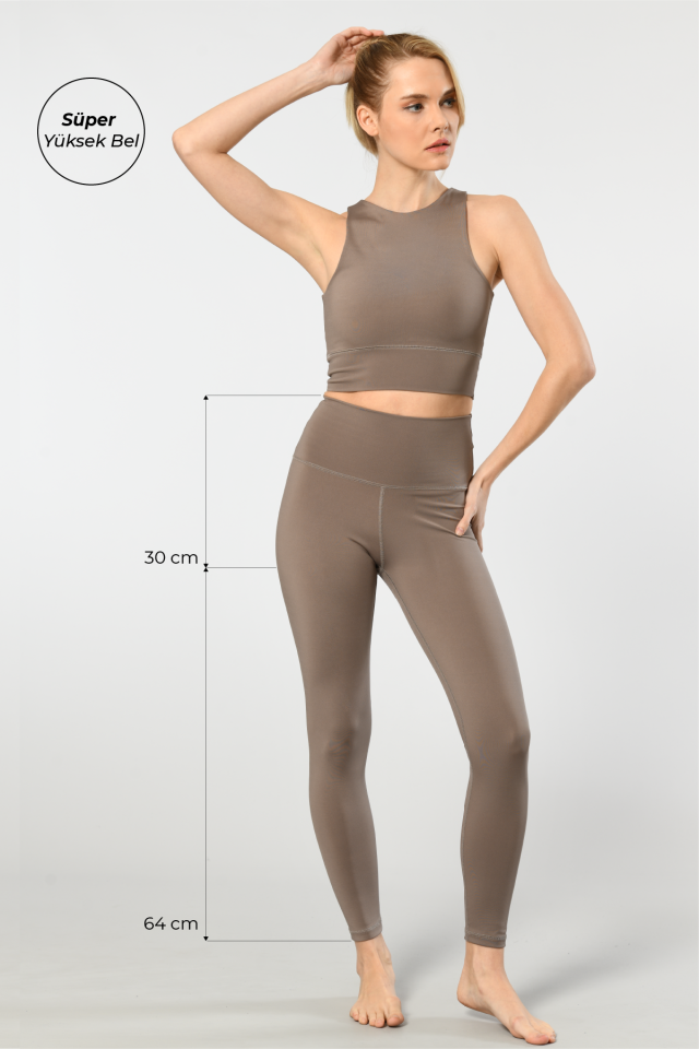 Kadin Süper Yüksek Bel Tayt