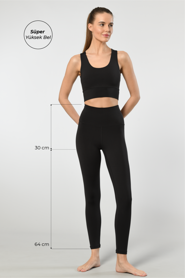 Kadin Süper Yüksek Bel Tayt