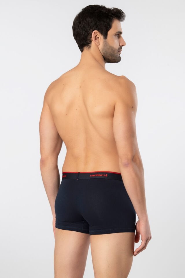 Cacharel Erkek Desenli Likrali Boxer 3'lü Paket