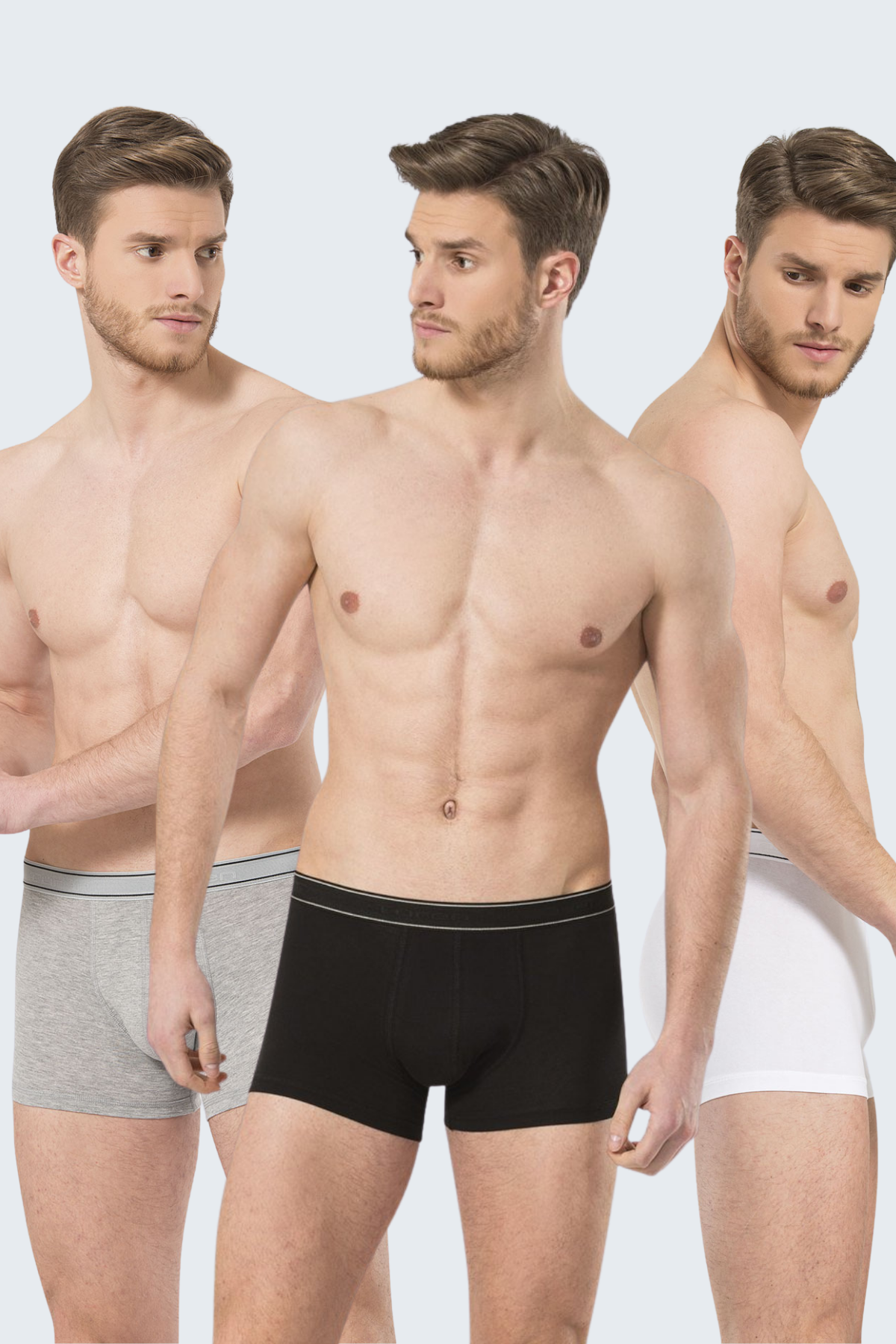 Türen Erkek Likralı Boxer 3'lü Paket