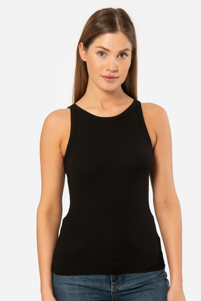 Kadin Halter Yaka Fitilli Atlet