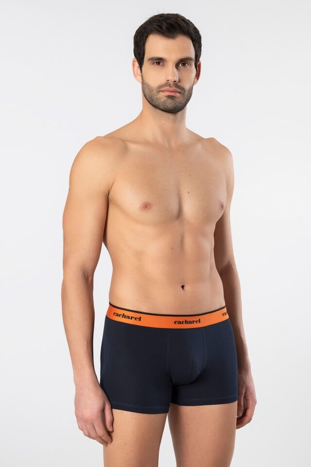 Cacharel Erkek Desenli Likralı Boxer 3'lü Paket