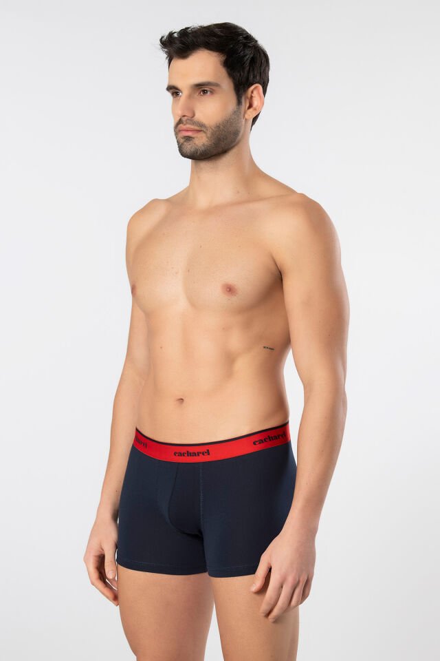 Cacharel Erkek Desenli Likralı Boxer 3'lü Paket