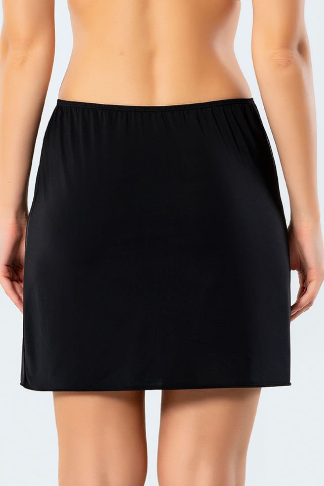 Türen Kadin Beli Lastikli Mikro Mini Jüpon