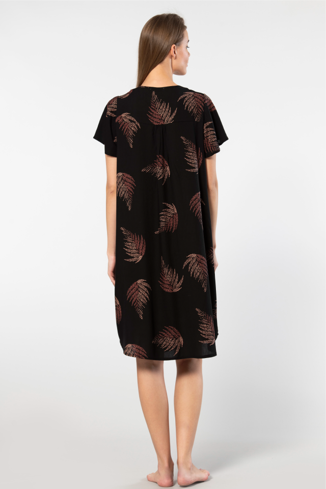 Türen Dokuma Patlı Elbise