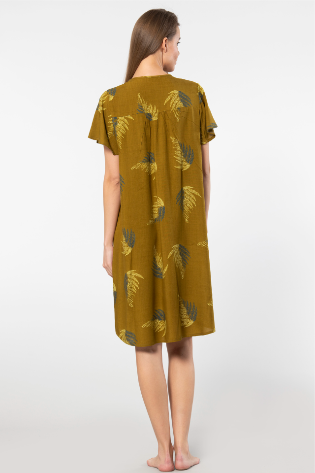 Türen Dokuma Patli Elbise