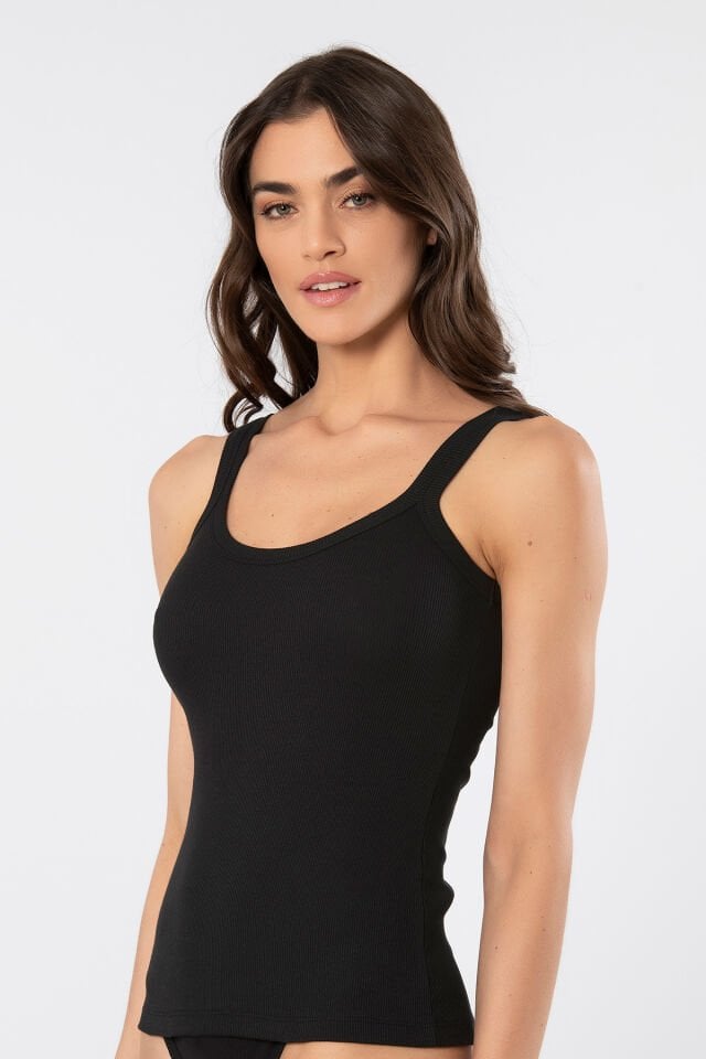 Türen Kadın Askılı Ribana Atlet