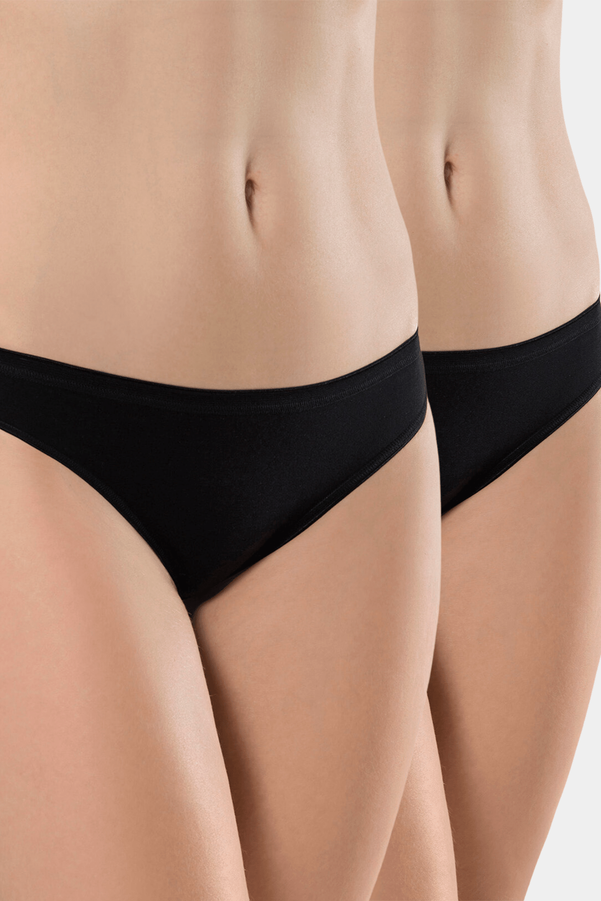 Türen Kadin Likrali 2'li Pamuklu Bikini Külot