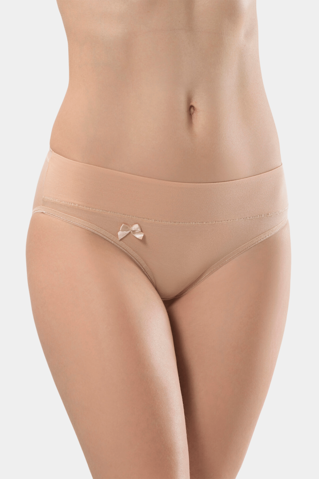 Türen Kadin Beli Lastikli Likrali 2'li Pamuklu Bikini Külot