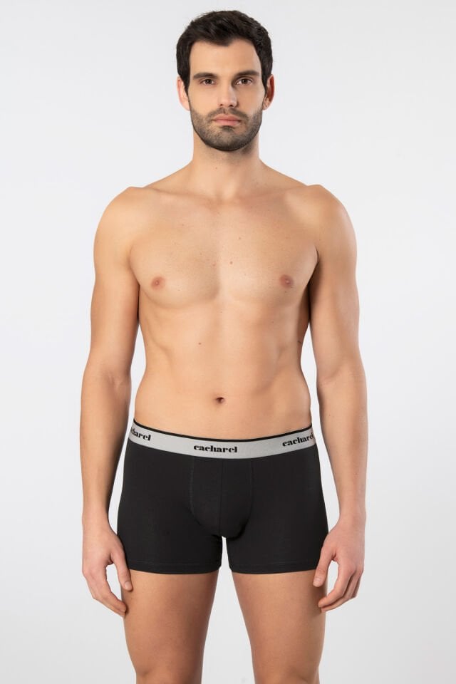 Cacharel Erkek Desenli Likralı Boxer 3'lü Paket