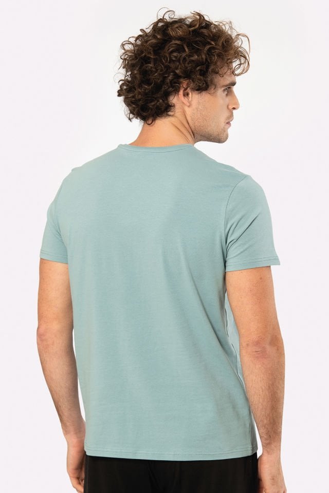 Cacharel Erkek Bisiklet Yaka Likrali T-shirt