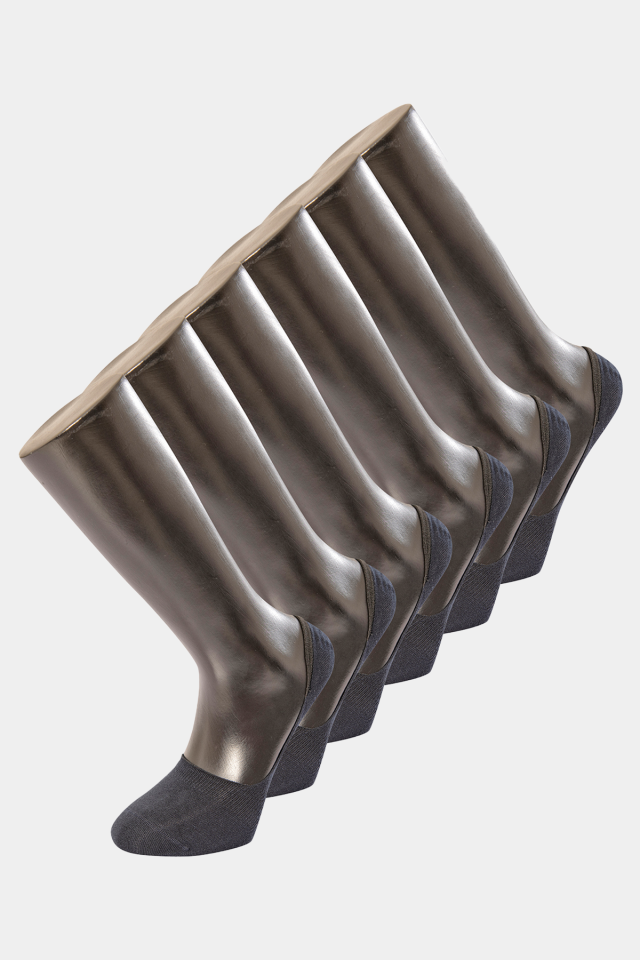 Türen Erkek Düz Babet Çorap 6'lı Paket